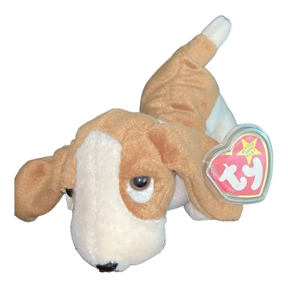 Ty Beanie Baby Tracker the Dog, RARE, retired